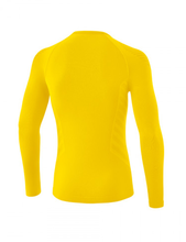 Erima Functional Underwear Long Sleeve Athletic Round Neck (seamless) yellow Men
